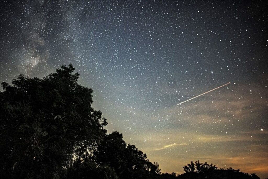 Meteor shower to peak hours after the solar eclipse