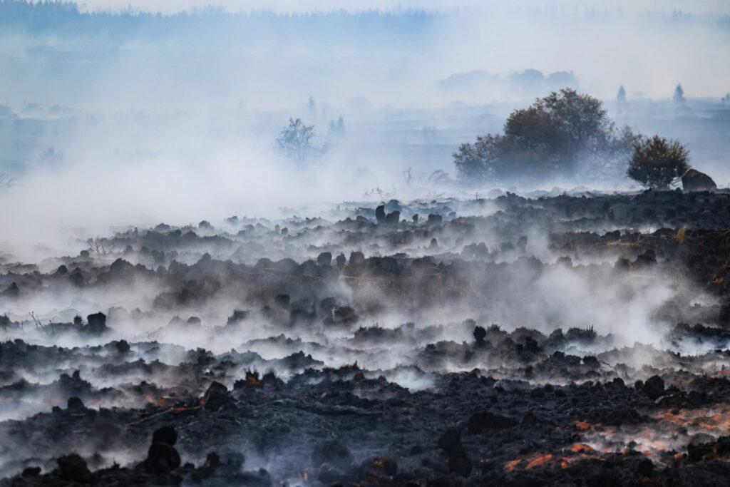 High Fens: Holiday rentals evacuated over the weekend as firefighters fought blaze