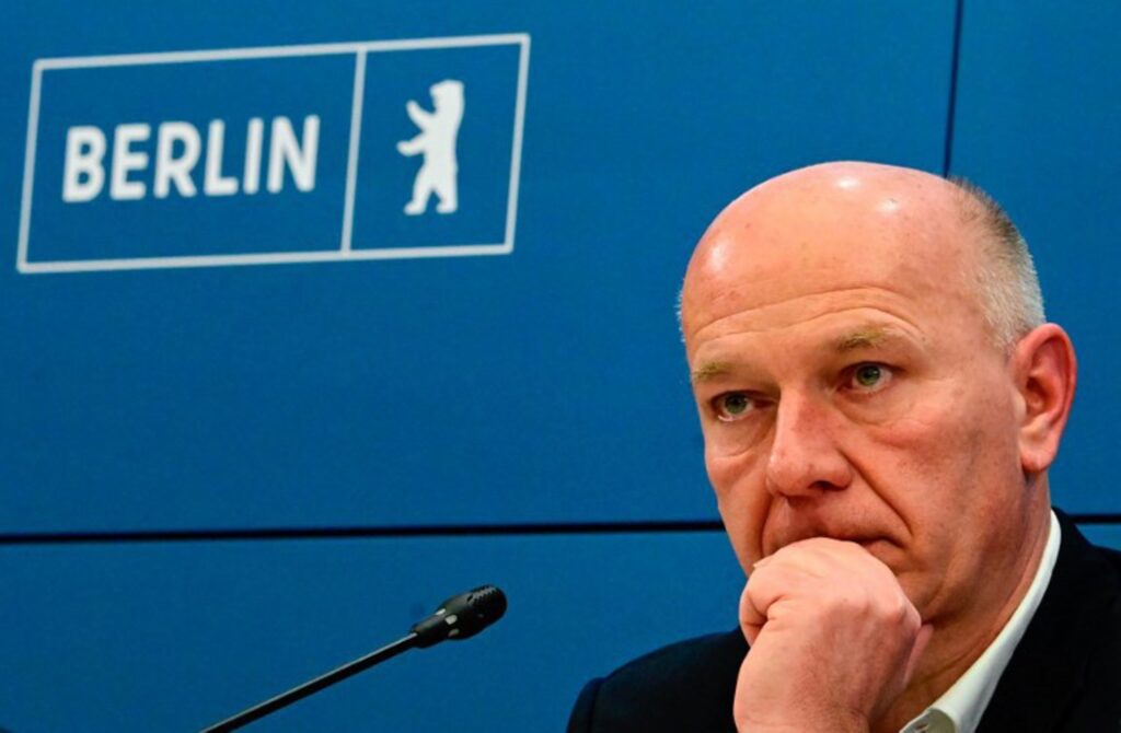 Berlin's mayor says his city is being blackmailed