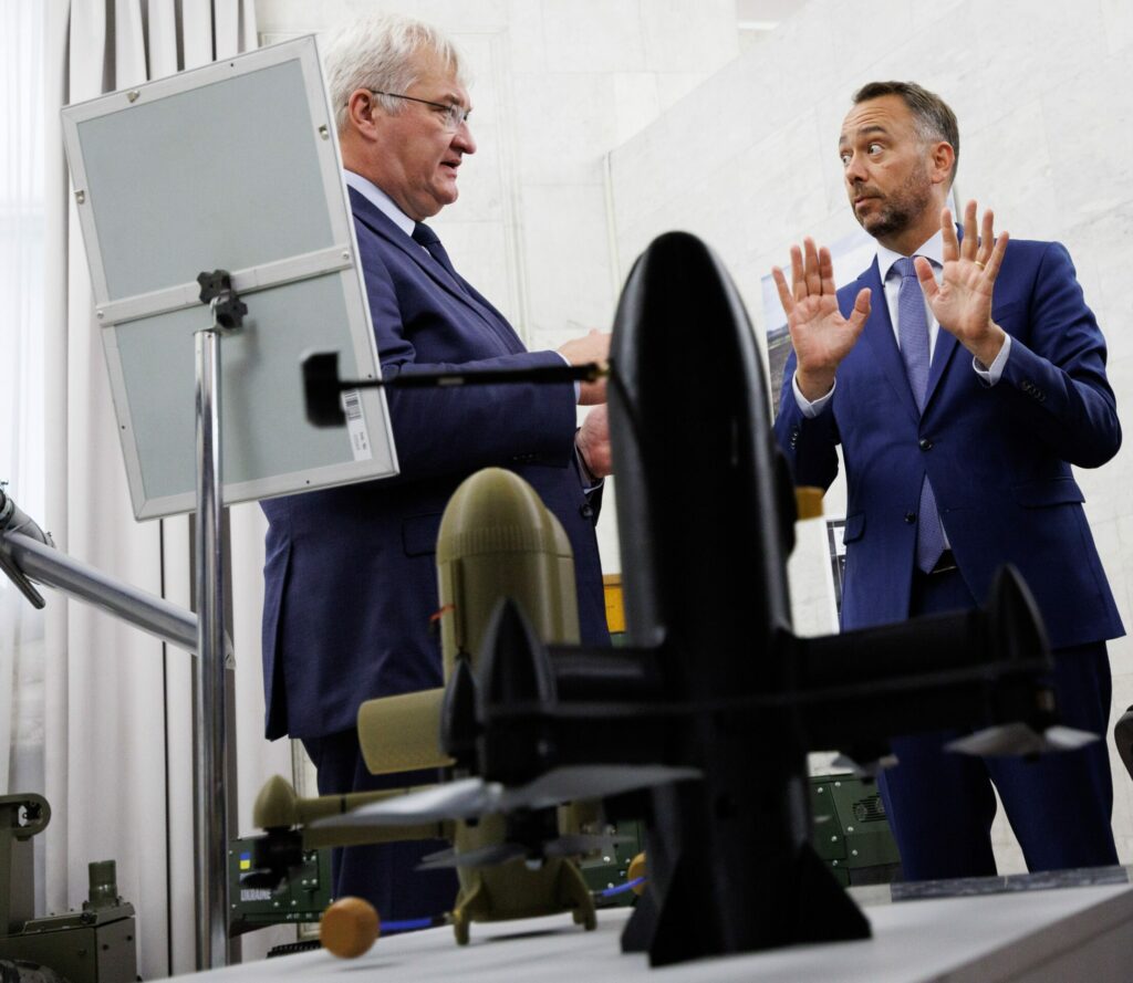 Russian frozen assets debate revived during Prévot's trip to Ukraine