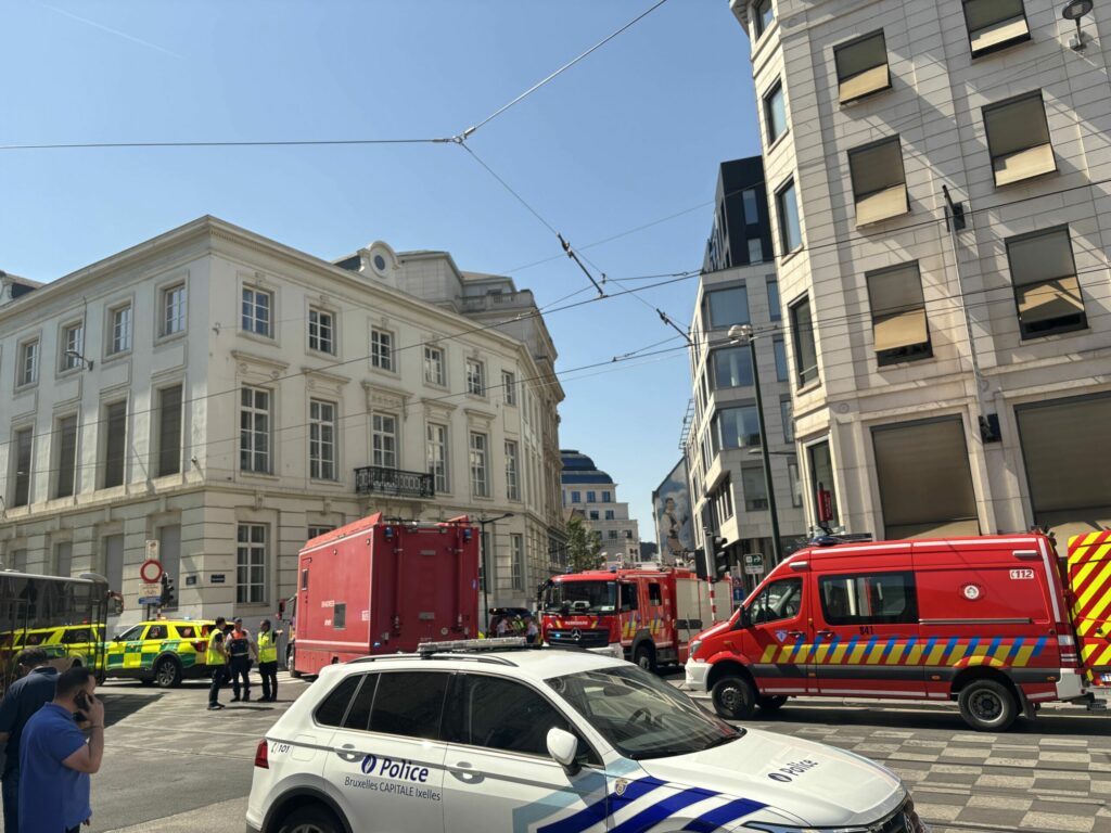 Three injured in two gas explosions near Brussels Central