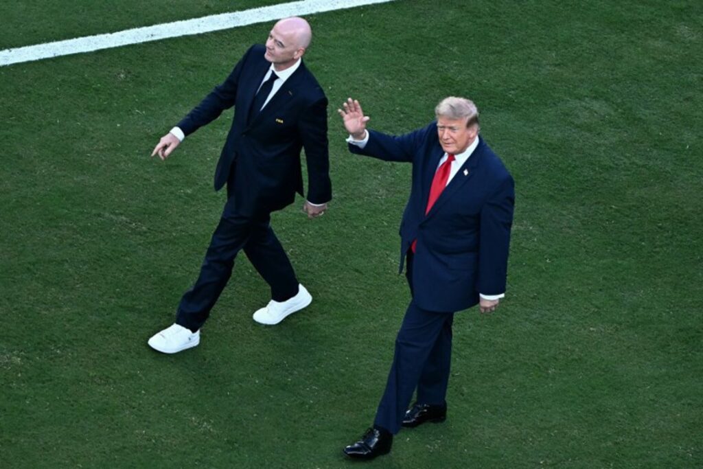 Trump defends Infantino against calls for his resignation from FIFA
