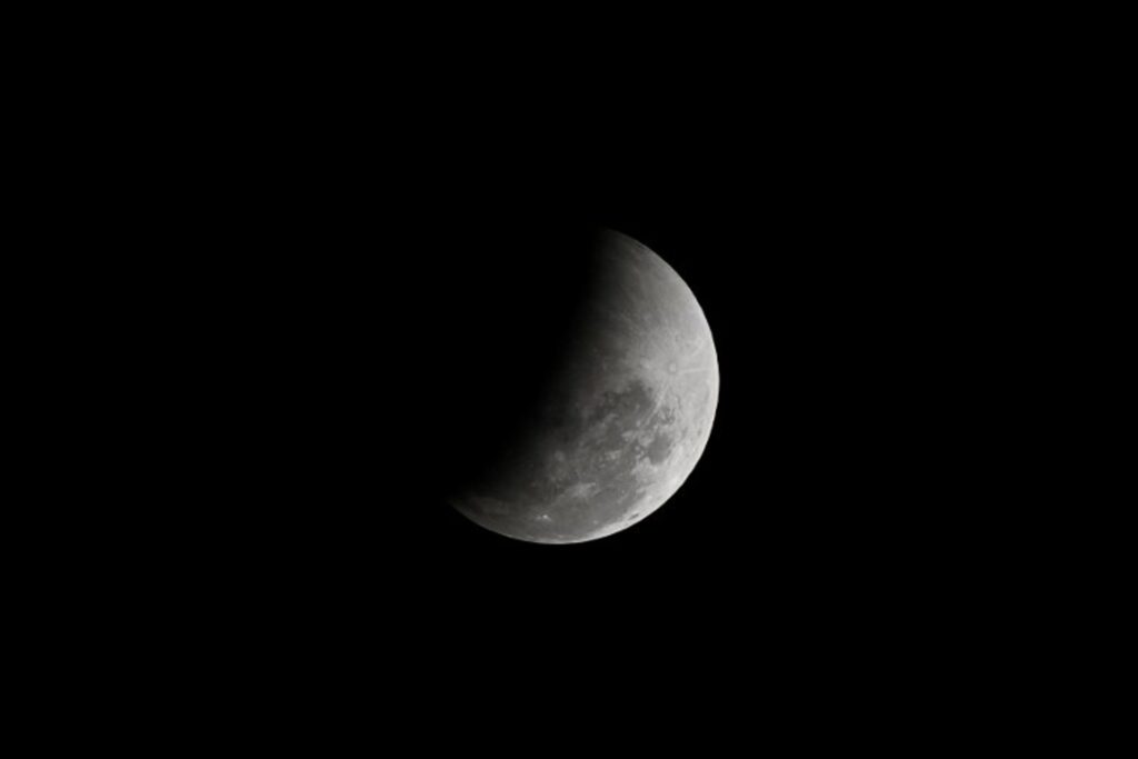 Partial lunar eclipse to peak on Friday morning