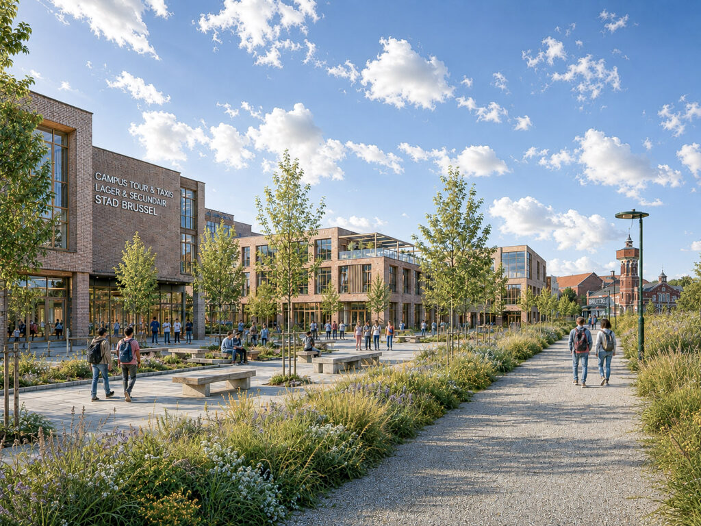 Brussels to build new Dutch-speaking school campus at Tour & Taxis