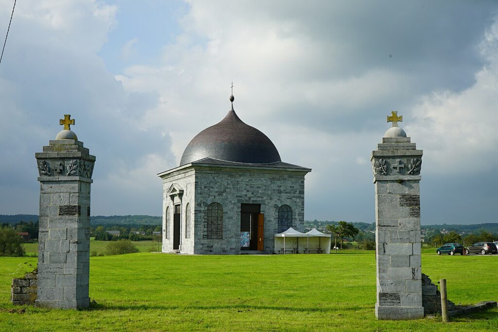 Chapel in France saved from wildfire by Belgian firefighters