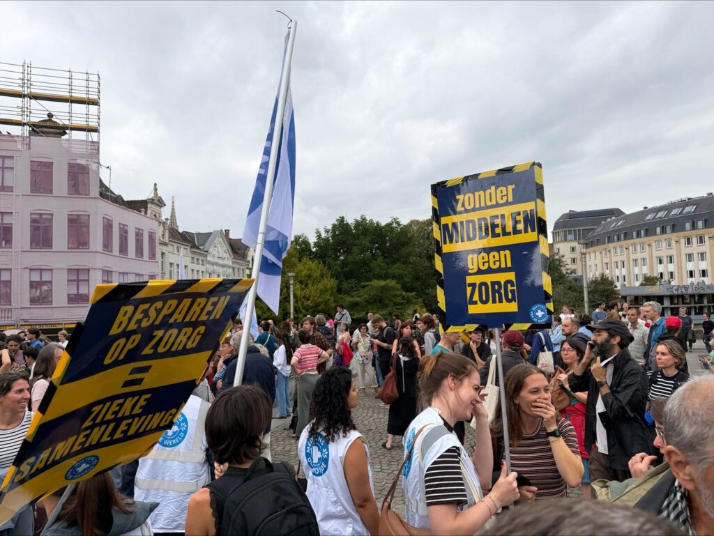'Irresponsible': Brussels protest denounces plan to scrap 1,000 shelter spaces