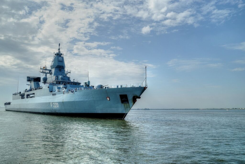 Russia is behaving 'aggressively' in the Baltic Sea, says the German Navy