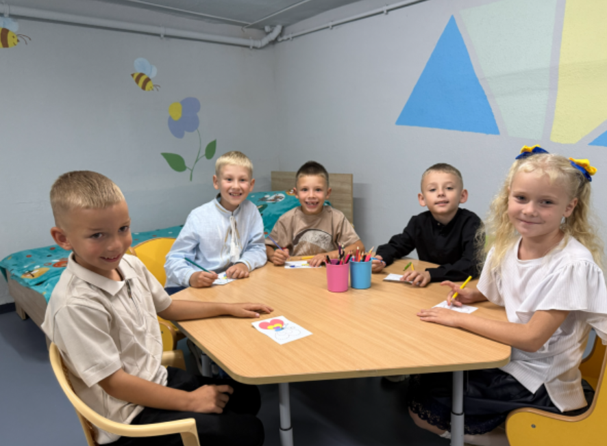 Ukraine rebuilds school for displaced children amid war, funded by EU initiative