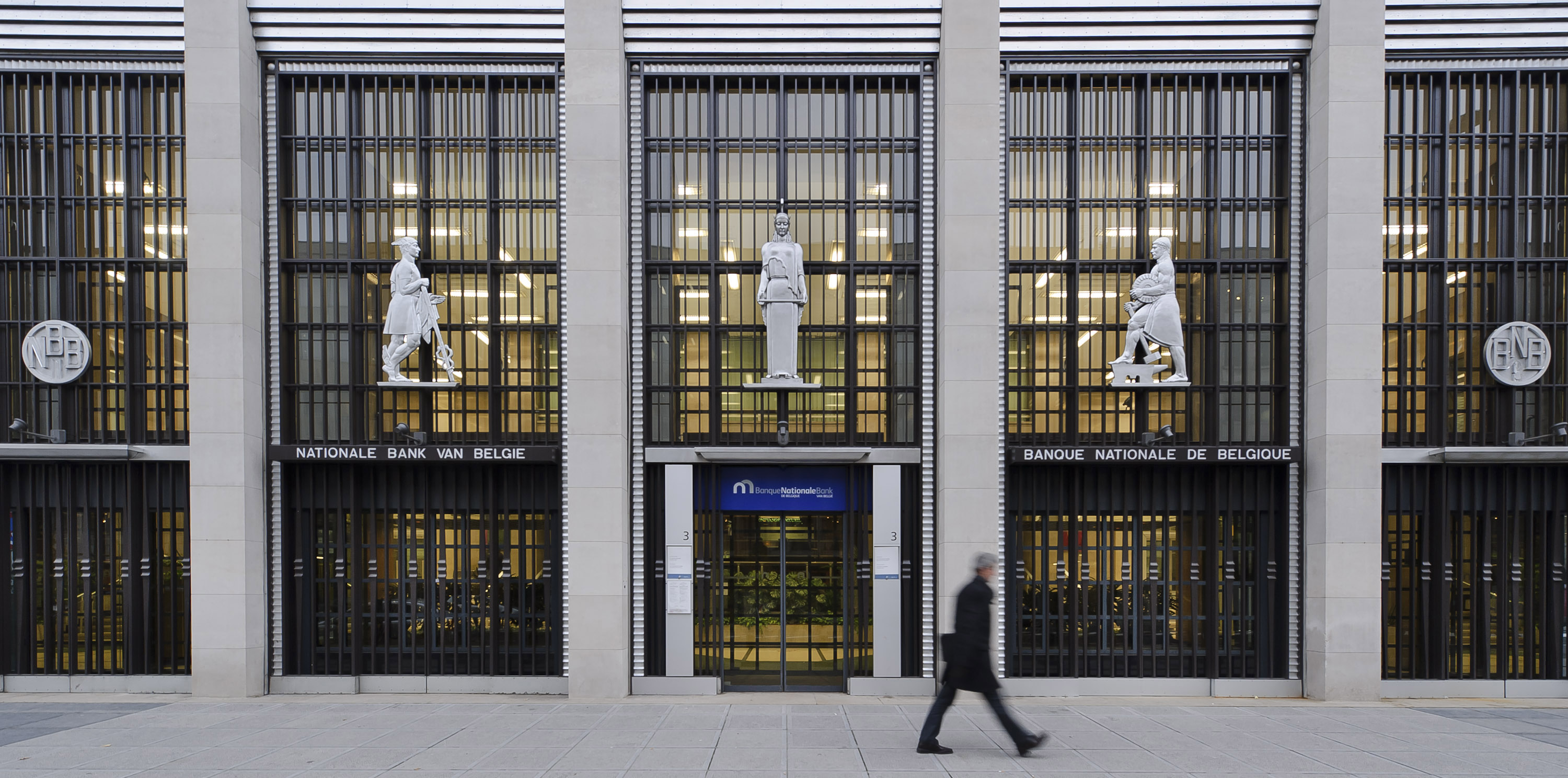 The architecture of money: The history and hidden passages of Belgium's National Bank