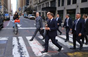 Macron has meeting with Trump on Ukraine and Middle East: 'Very Constructive talk'