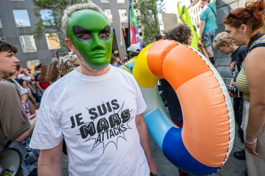 'The Mars Attacks!' anti-austerity collective promises several protests in coming weeks
