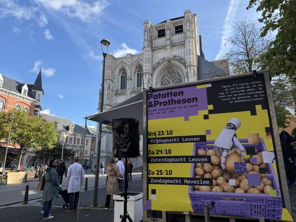 Weekend markets spiced up by medical innovation exhibition in Leuven