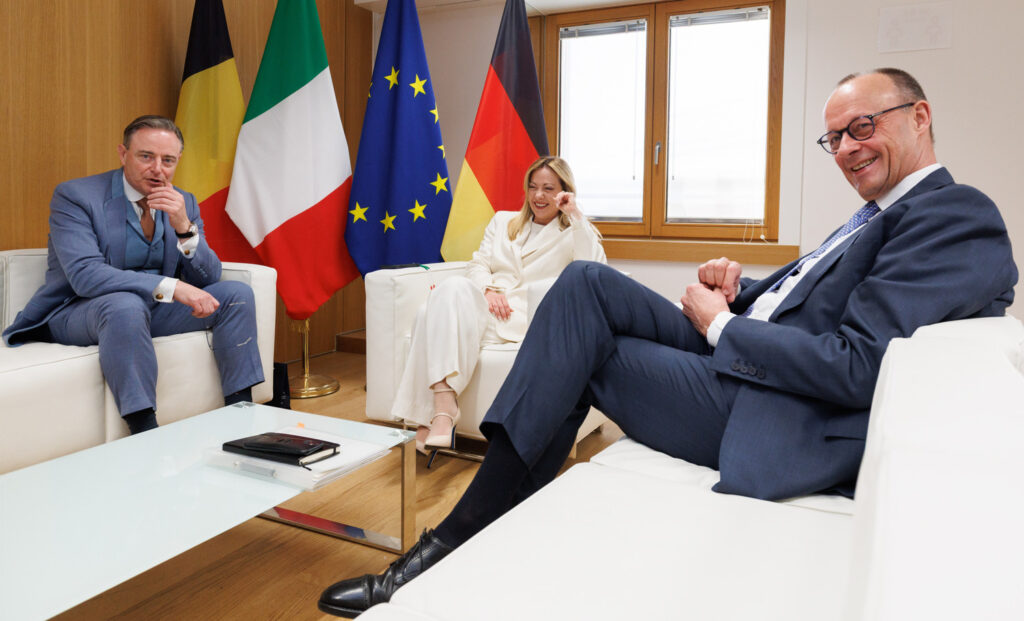 Belgian, Italian and German leaders unite to call for 'emergency brake on EU bureaucracy'