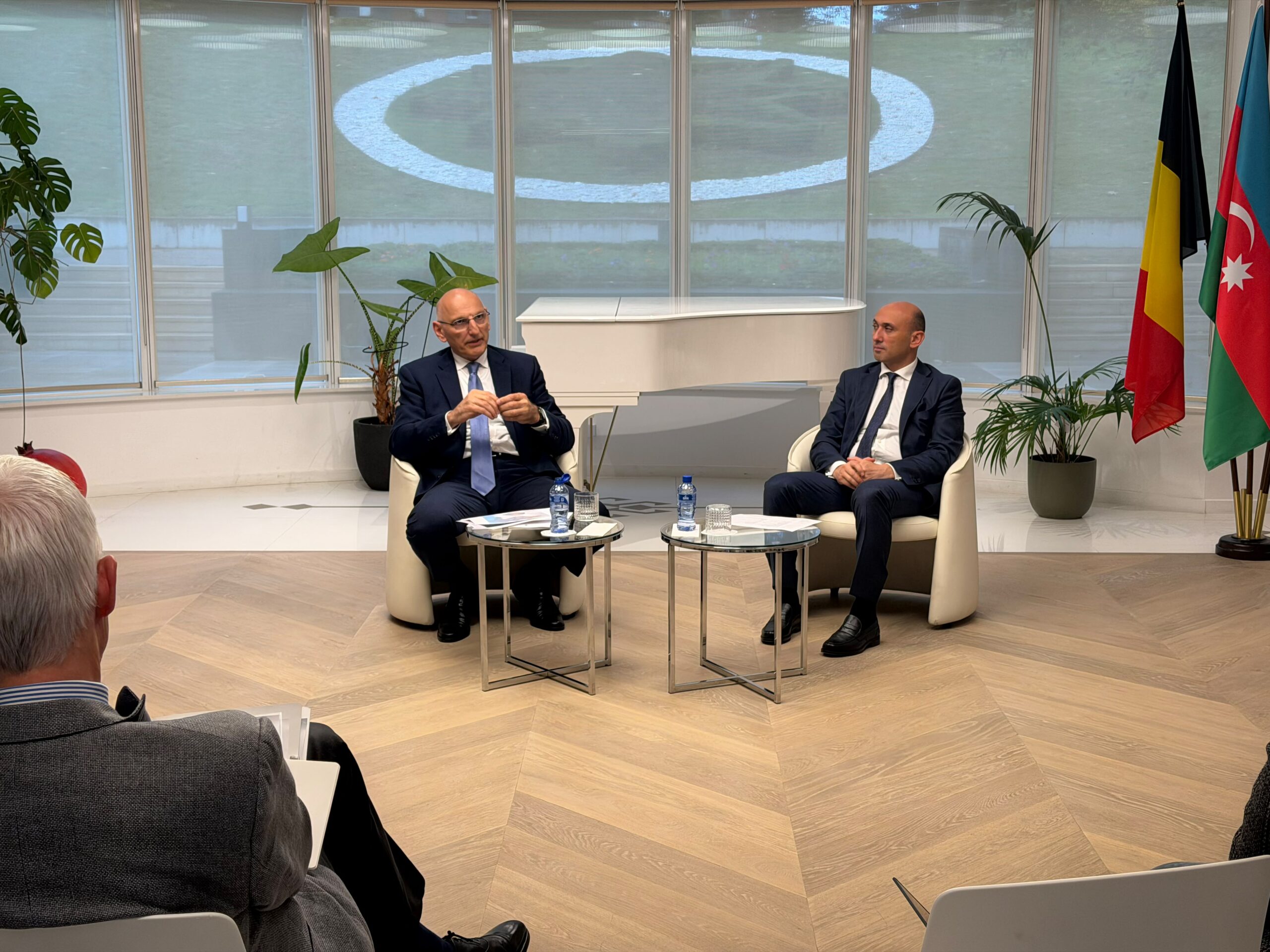 Azerbaijani envoy briefs Brussels on peace process, connectivity and EU ties