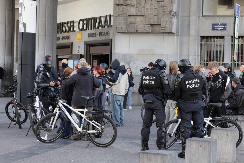 Calm in Brussels on Saturday despite AI-generated protest calls