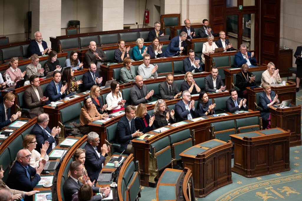 Belgian government absent from parliament as budget negotiations remain deadlocked