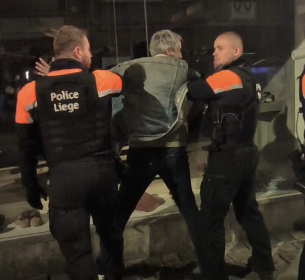 French comedian stopped by Belgian police after approaching them with 'mocking attitude'