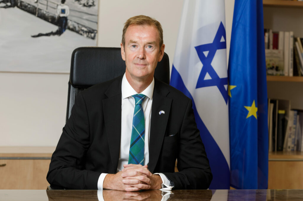 ‘Wait and see’: EU ambassador explains cautious approach to Israel’s crucial vote
