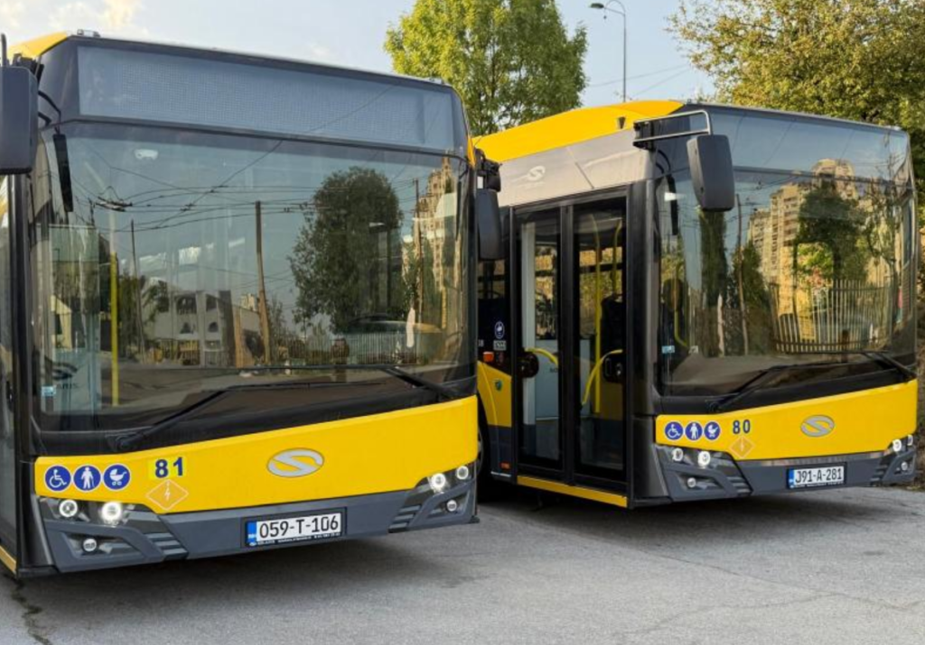 €8m EU loan delivers trolleybuses to Sarajevo as transport modernisation ramps up