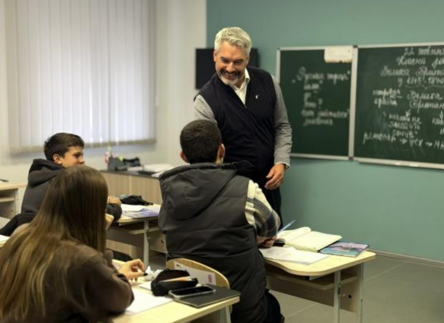 Ukrainian school rises from war damage with EU-funded rebuilding effort
