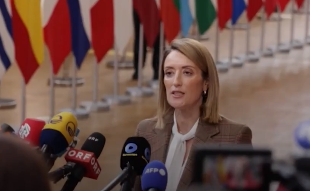 EU Parliament President warns bloc's ambitions demand real funding